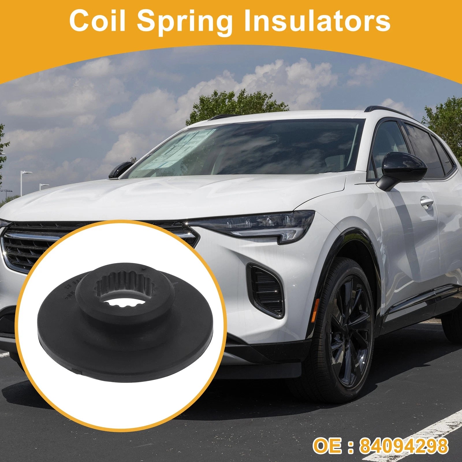 Front Upper Coil Spring Insulators No. 84094298 for Buick Envision (2021–2025)