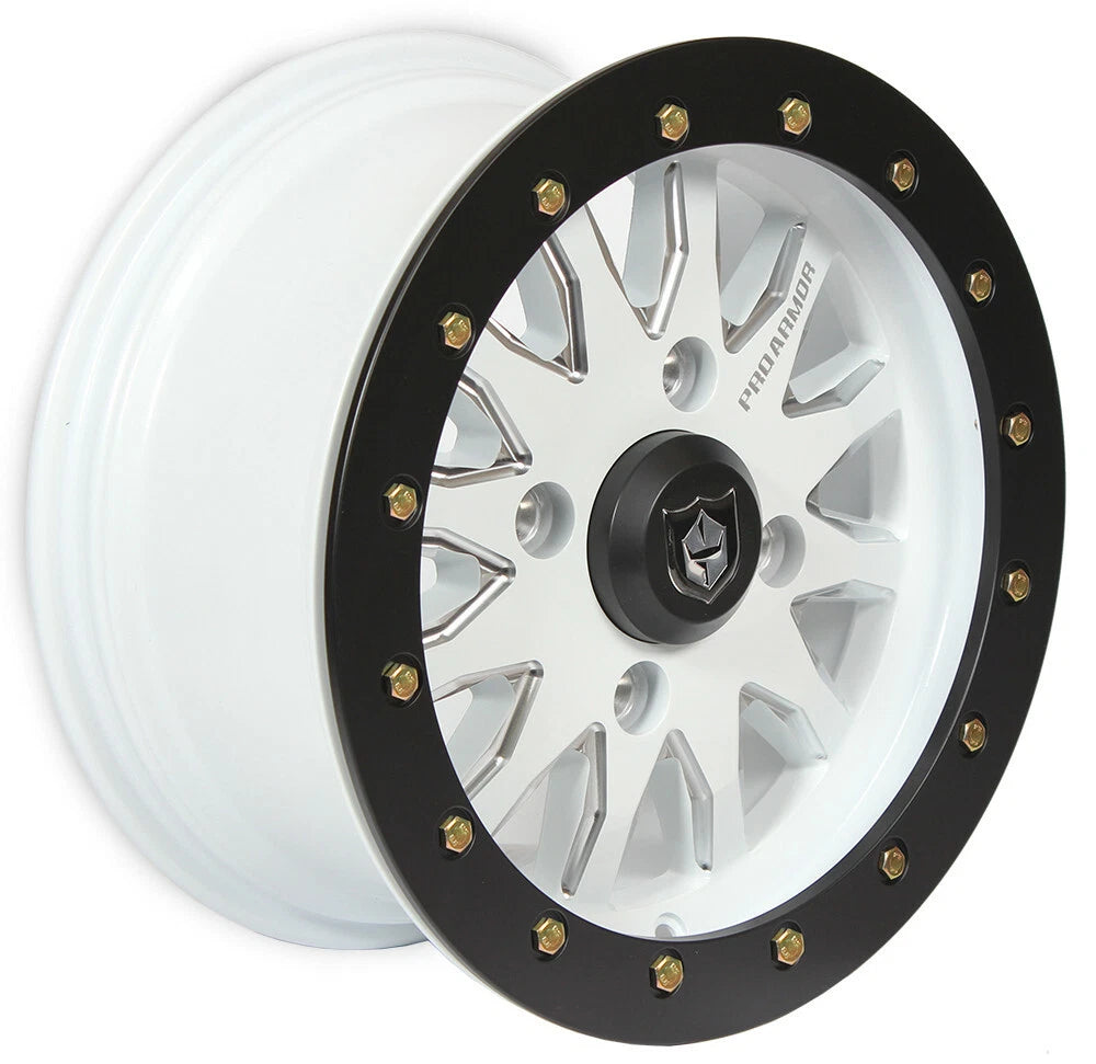 Pro Armor Halo Milled Beadlock Wheel Rim for UTV (15x7, 4/156)