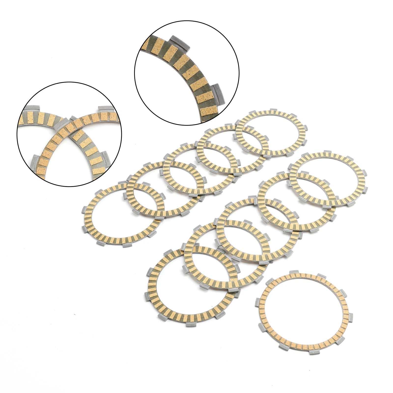 Clutch Friction Plate Kit for Ducati Superbike 848 (2008–2010) Multistrada 1100 (2007–2009)