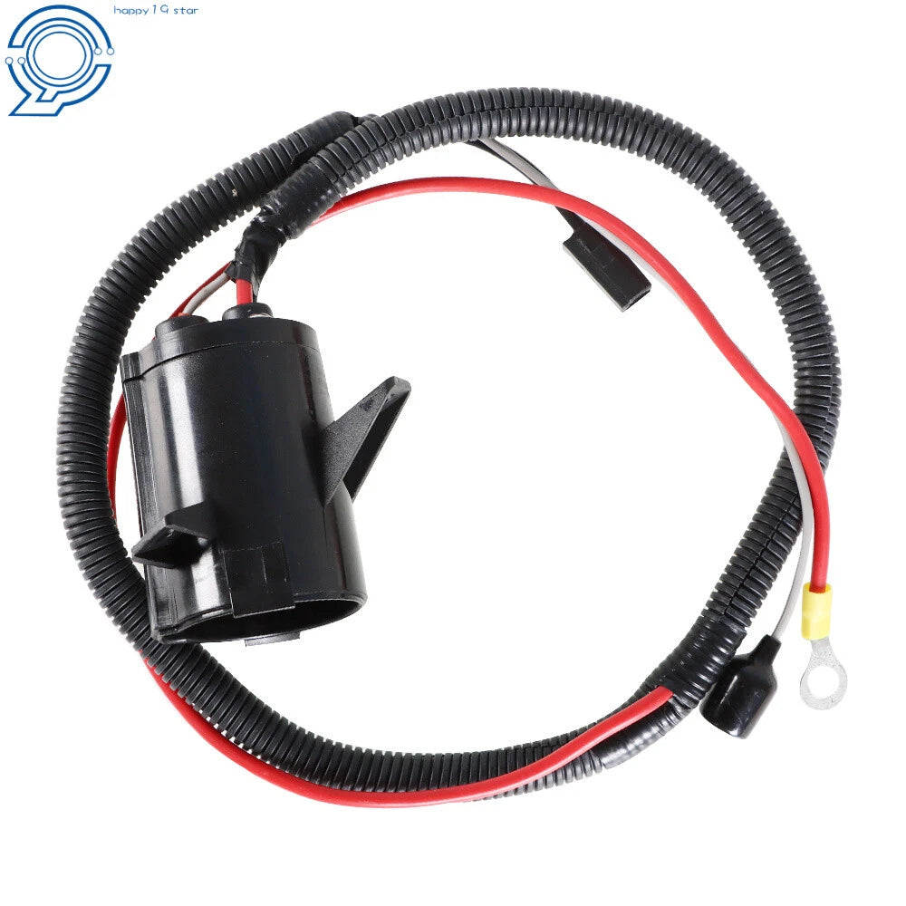 DC Charger Plug Receptacle for Club Car Precedent 48V Golf Cart (2004–Present)