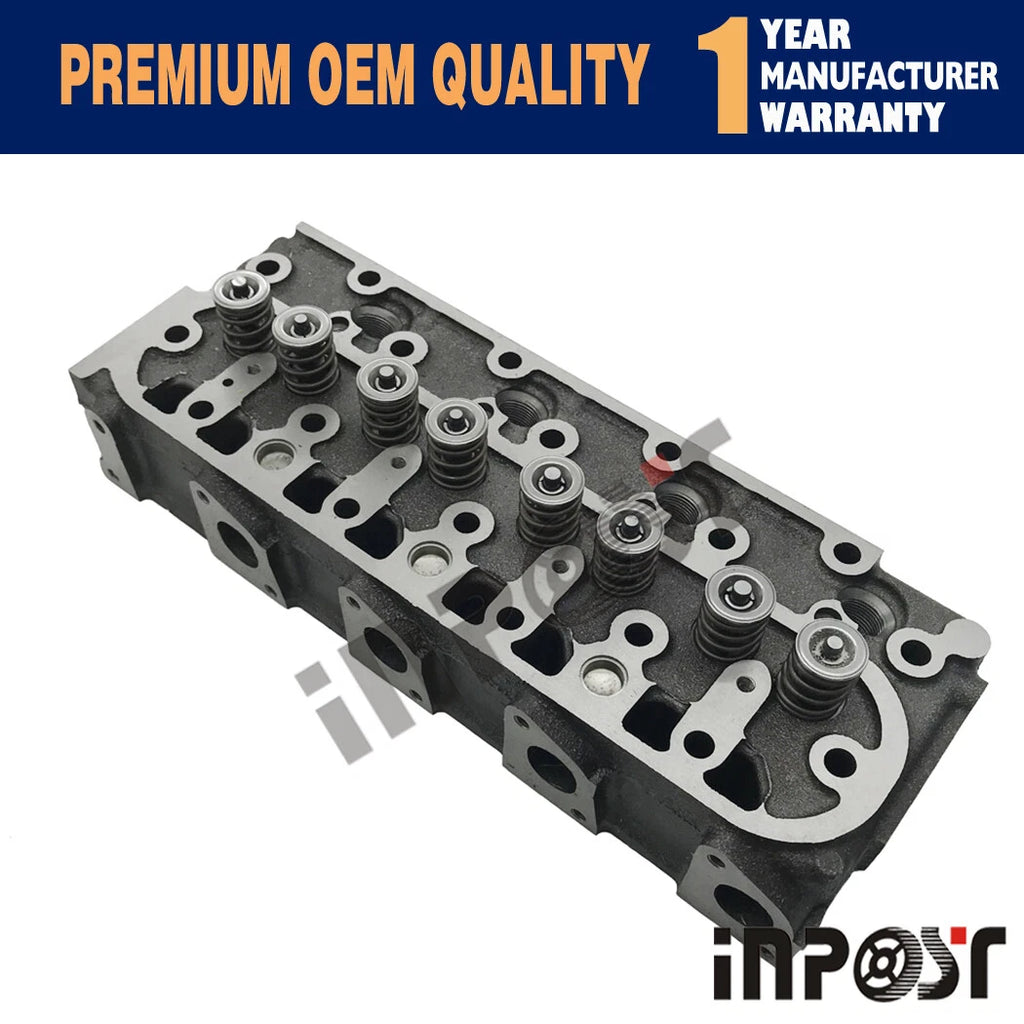 Cylinder Head with Head Gasket for Kubota V1505 (1990–1999)