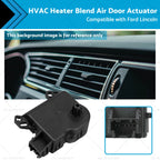 HVAC Heater Blend Air Door Actuator for Ford Lincoln (2010–2018) AA5Z19E616C