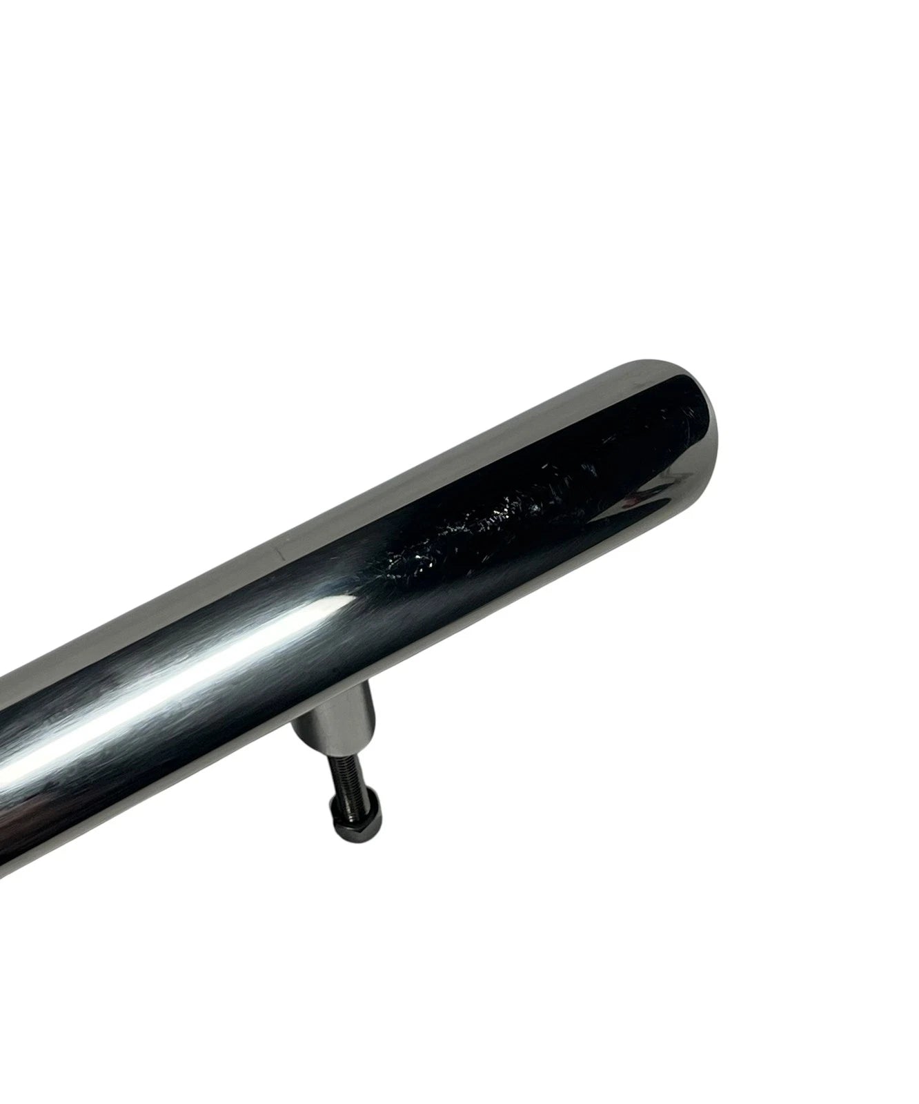 Grab Handle for Marine Boat (17.5in Rail Length, Stud Mount, Stainless Steel)