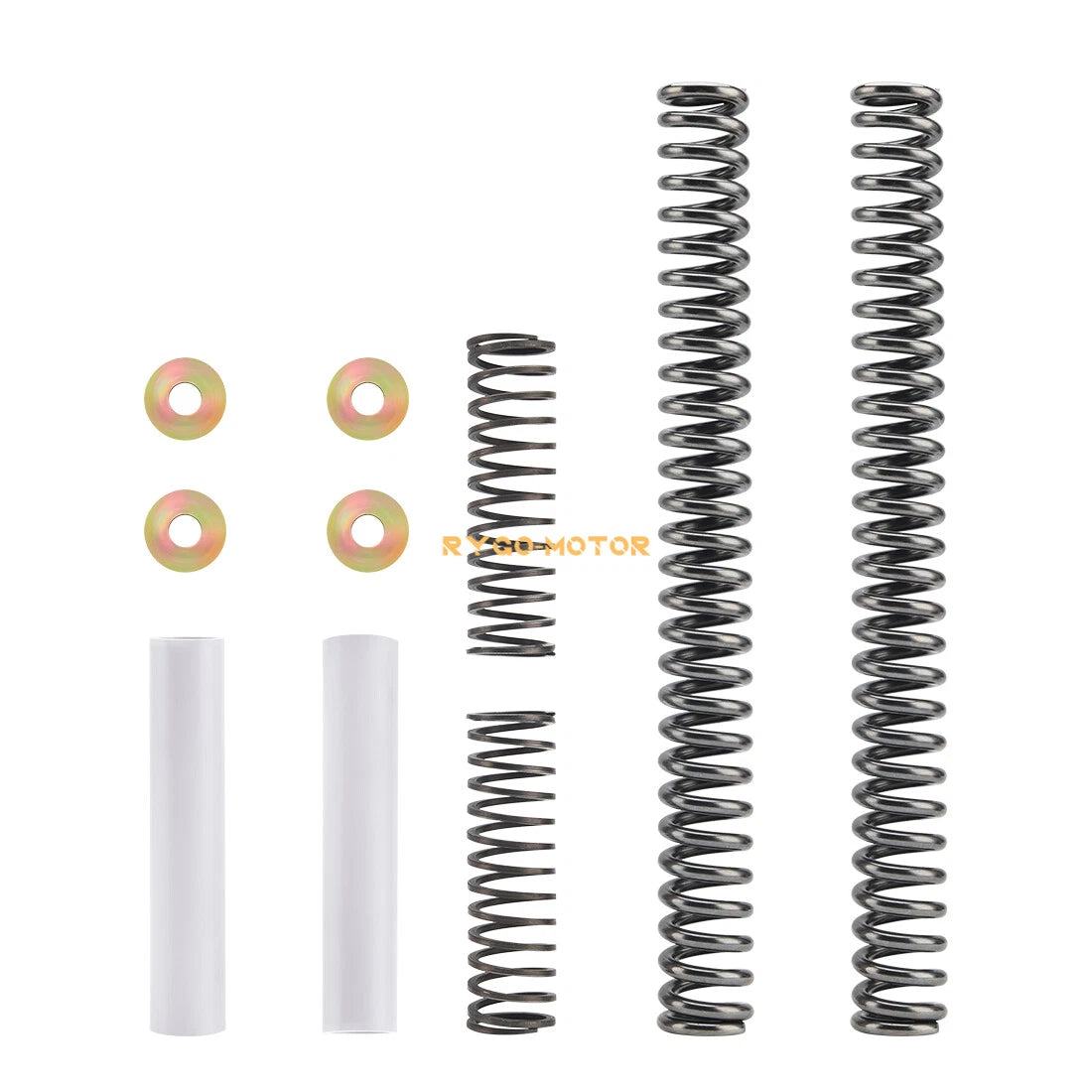 41mm Progressive Drop In Front Fork Lowering Kit for FXST FLST Softail (1984–2023)