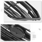 Leather Armrest Lid Cover for Toyota Highlander (2008–2013) Grey