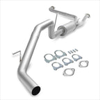 Rear Step Bumper Assembly for Ford F-150 (2021–2023) with Sensor Holes, Chrome