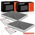 2X Activated Carbon Cabin Air Filter for Chevy Traverse Buick Enclave (2009–2023)
