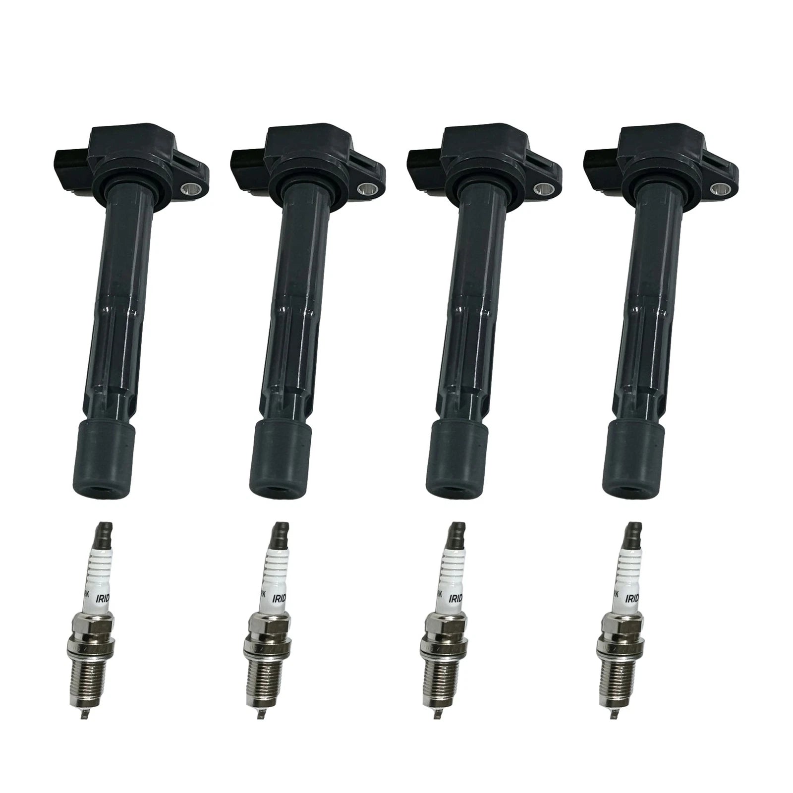 4X Ignition Coil & Iridium Spark Plug for Acura TSX L4 2.4L (2004–2008) UF417