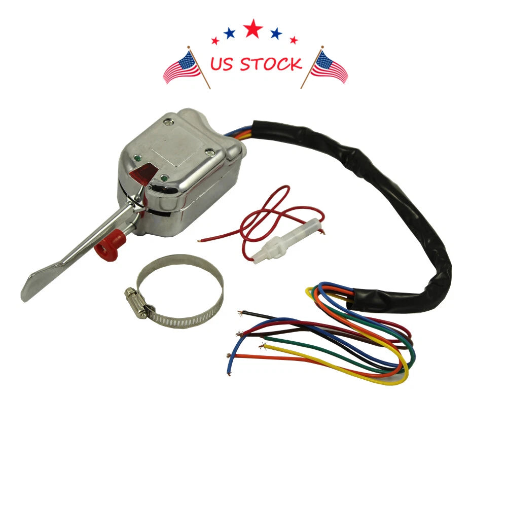 Chrome Turn Signal Switch for Ford Buick GM (Universal)
