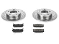 Rear Brake Pad and Rotor Kit for Mazda 626 (1993–1997) YZ732KS