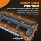 Valve Cover with Gasket Kit for BMW X3 X5 335i 535i (2007–2016)