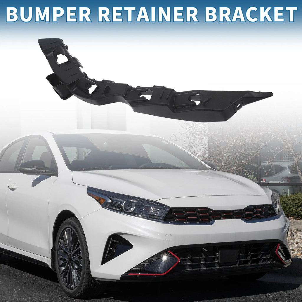 Left Rear Bumper Retainer Bracket No. 86613A7500 for Kia Forte5 (2014–2018)