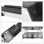 Chrome Rear Bumper for Chevy Silverado GMC Sierra 1500 (2014-2018)