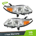 Replacement Headlight Set for Toyota Sienna (2011–2013) LH+RH Chrome Halogen