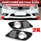 Front Fog Lamp Bezel Grille Cover for Benz C-Class W204 C300 C350 (2007–2010)
