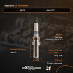 Set of 4 Iridium Spark Plugs for Mazda 3 (2012-2022)
