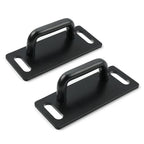 Set of 2 Black C Striker Plates for LEER Tonneau Cover 700/550 Series (N/A)