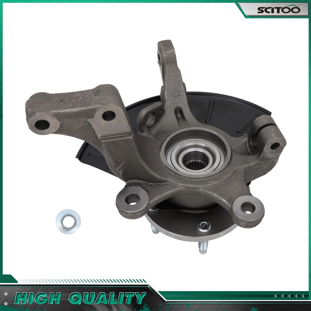 Front Right Knuckle & Wheel Hub Bearing for Ford Escape Mercury Mariner (2005–2012)