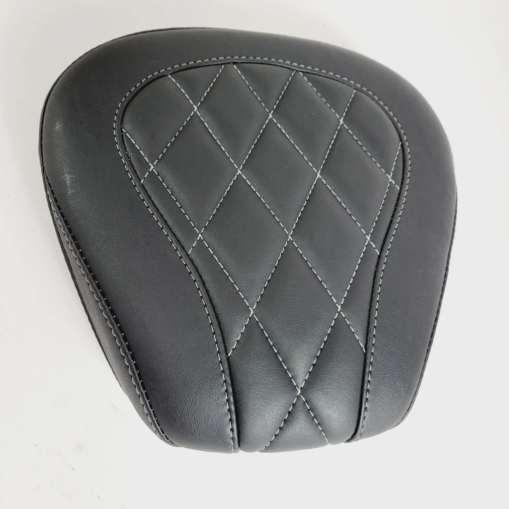 Wide Tripper Rear Solo Seat for Harley FLH FLT (Gun Metal Gray)