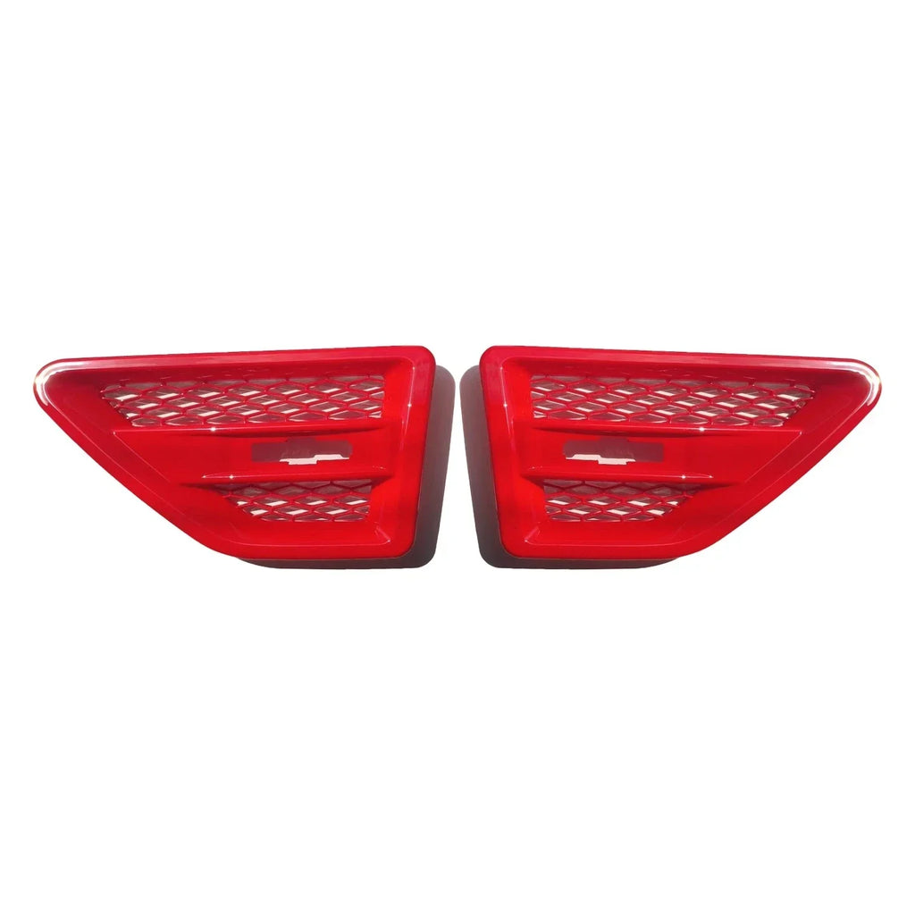 Red Side Fender Air Vent Grill Cover for Land Rover Freelander 2 LR2 (2006–2016)