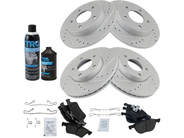 Brake Pad and Rotor Kit for Mazda 3 2006–2013 (2.0L 4 Cyl, SC174MV)