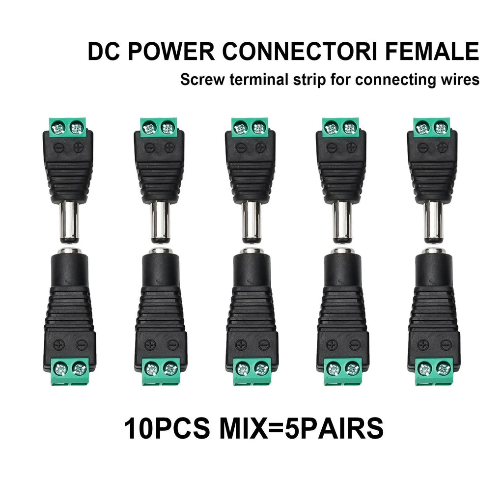 Male + Female Connector 2.1mm for Automotive Applications (381311mm)