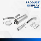 3" Stainless Racing Muffler for Ram 1500 5.7 V8 (2004–2005)