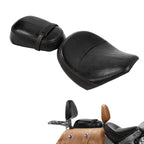 Black Driver Passenger Seat for Indian Scout Sixty (2016-2023)