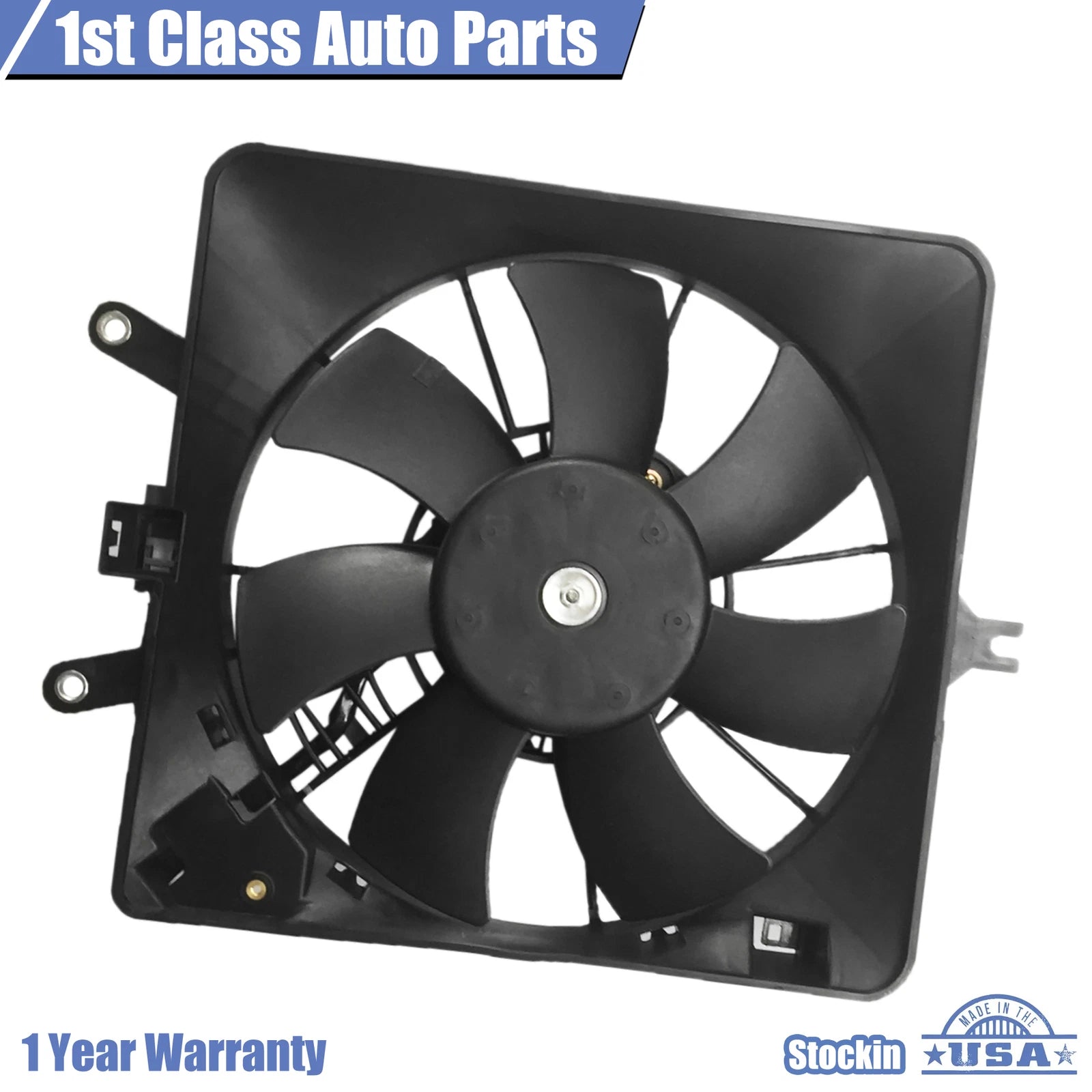 A/C Condenser Cooling Fan Assembly for Honda Fit (2007–2008)