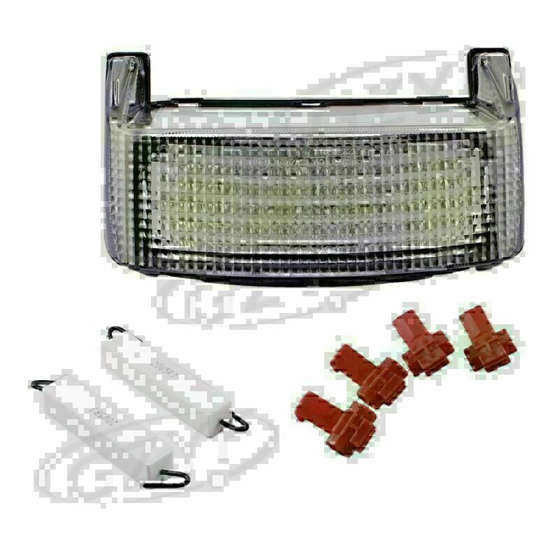 Clear LED Tail Light Lamp Turn Signals for Honda CBR600 F2 F3 (1991–1996)