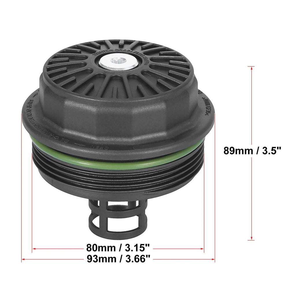 Oil Filter Cap Assembly for Ford Escape, Mazda 6, CX-7, Tribute (2001–2023)