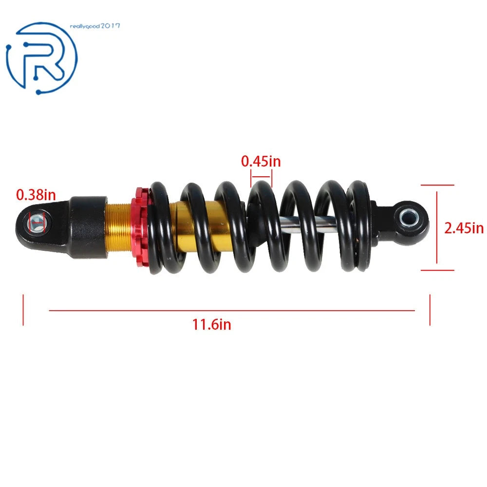 10.5" Rear Shock Spring for Dirt Pit Bike 110cc 125cc (270mm, 800lbs)