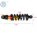 10.5" Rear Shock Spring for Dirt Pit Bike 110cc 125cc (270mm, 800lbs)
