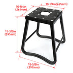 Dirt Bike Stand for Motorcycle Motocross (1000LBS Capacity) Black