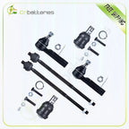 Set of 6 Lower Ball Joints Tie Rod Ends for Chrysler Town & Country (1996–2000)