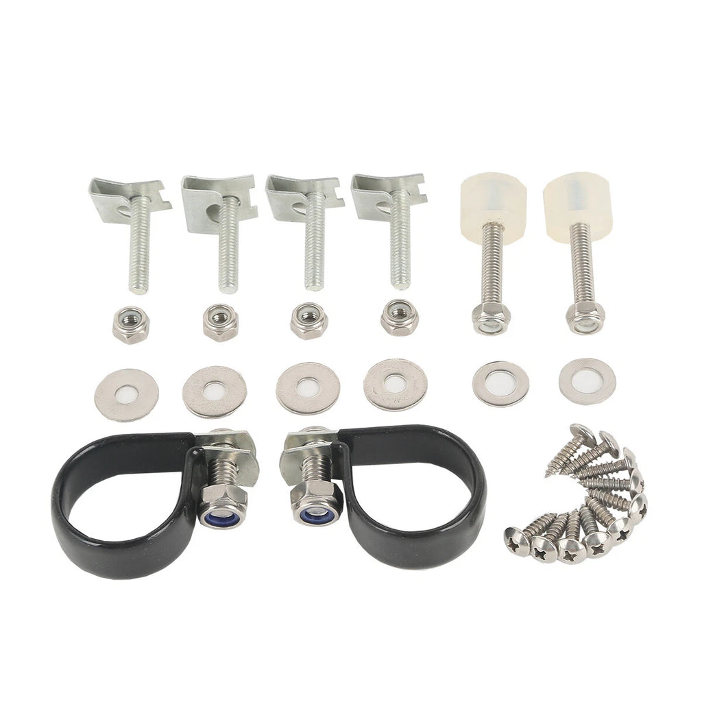 Lower Vented Fairing Mounting Hardware Clamps Kit for Harley Electra Glide (1983–2013)