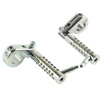 1-1/4" Highway Bar Footpegs for Harley Touring Softail Dyna