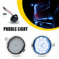 LED Ice Blue Side Mirror Puddle Lights for Ford F150 Explorer Expedition (2007–2017)