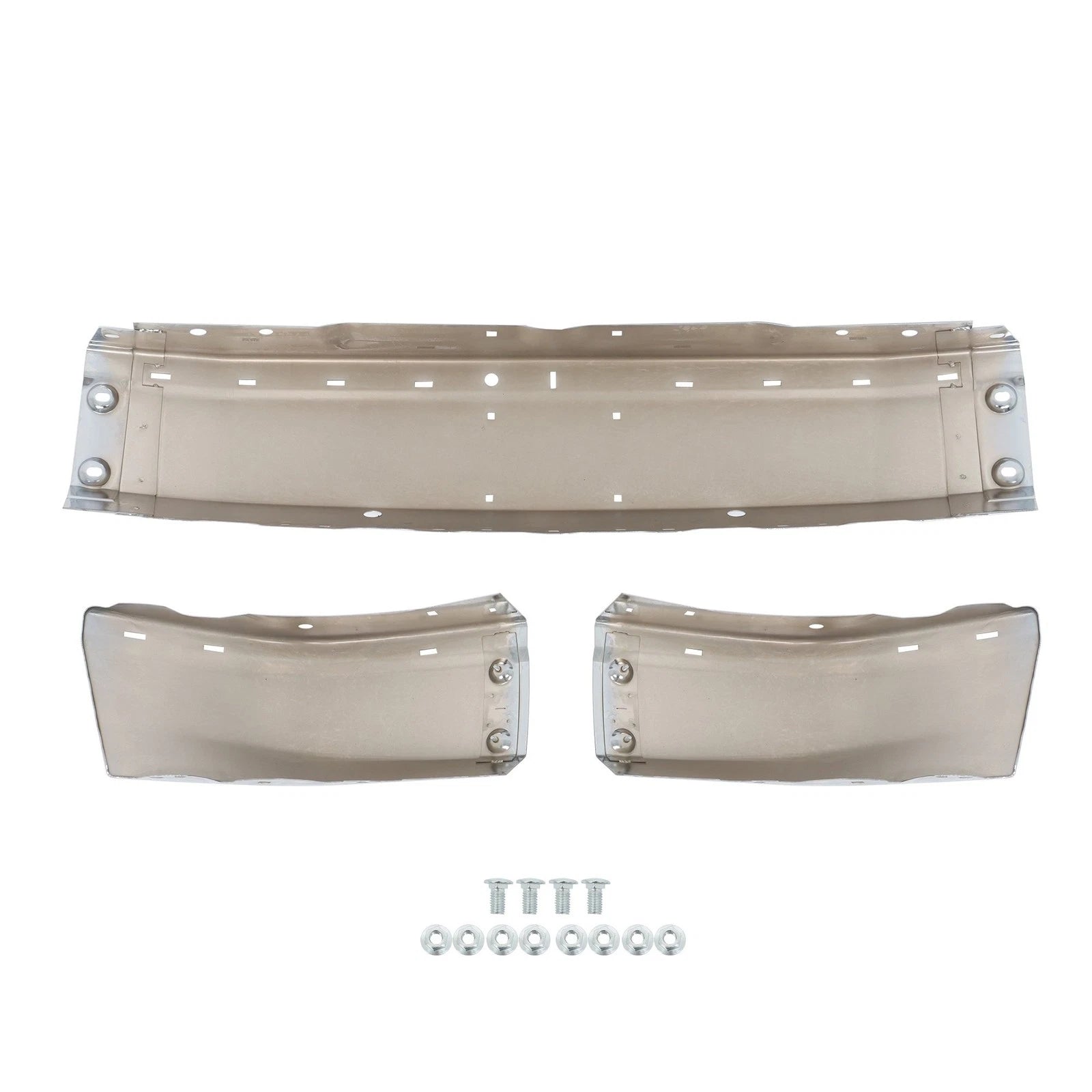 Chrome Split Style Front Bumper Face Bar for Express/Savana 2500 3500 (2003–2025)