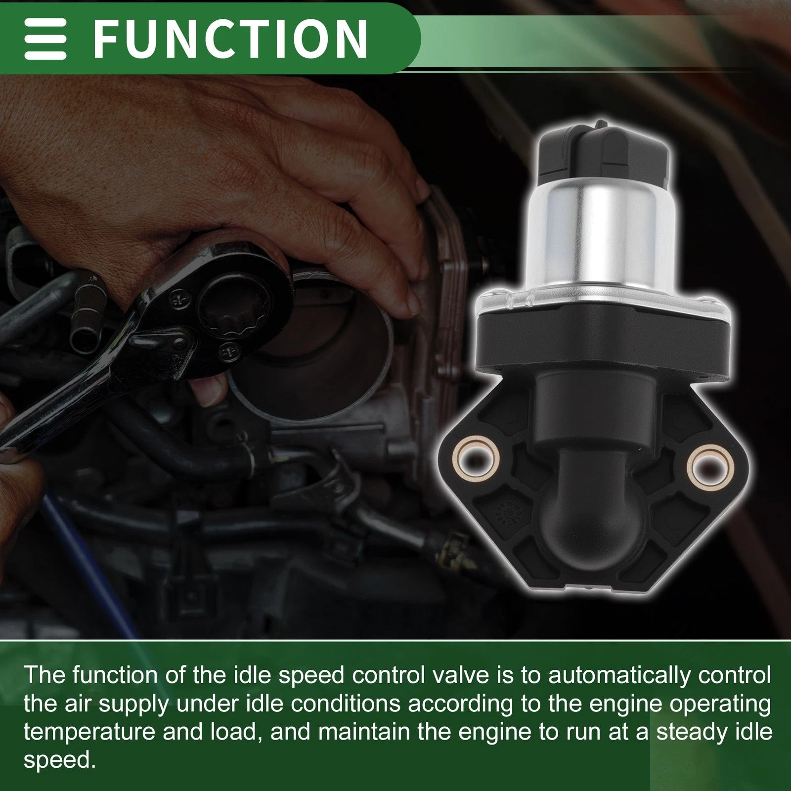 Idle Air Control Valve for Ford Fiesta (2004–2008) 2S6A9F715BB