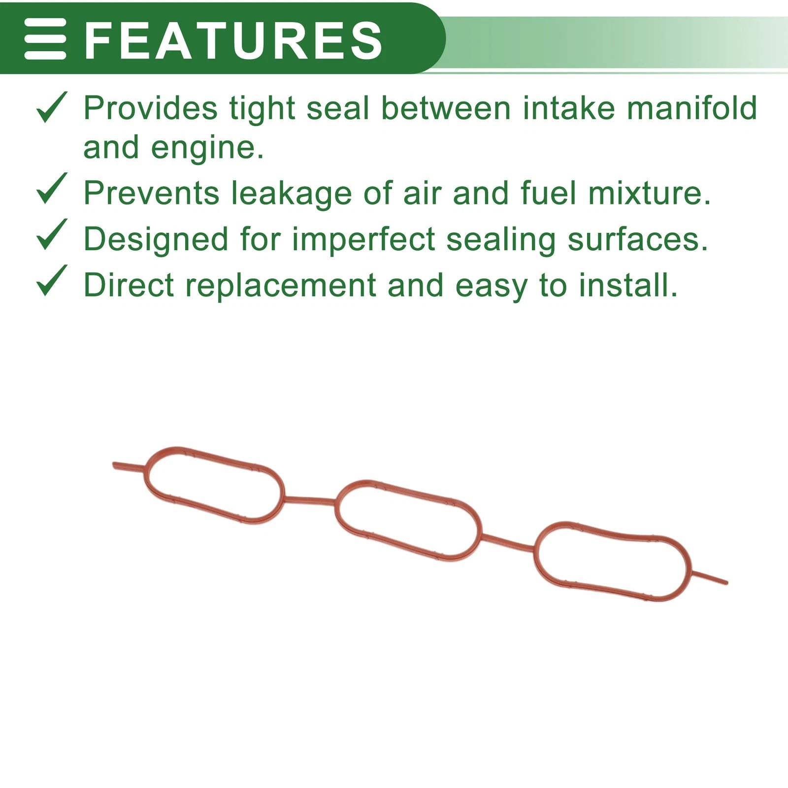 Engine Intake Manifold Gasket for Audi A8 (2003–2006) No. 078129717P