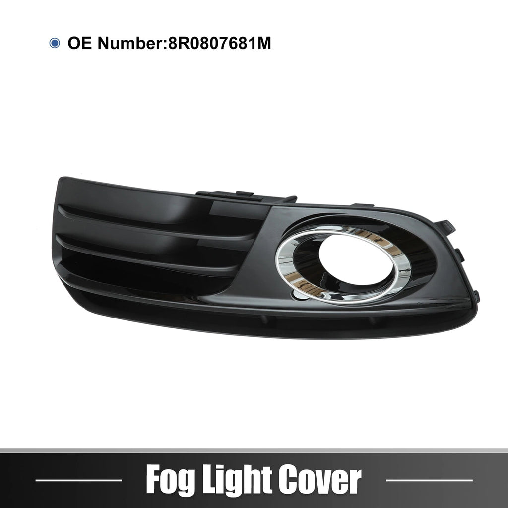 Front Left Fog Light Grille Cover Trim for Audi Q5 (2009–2017) 8R0807681M