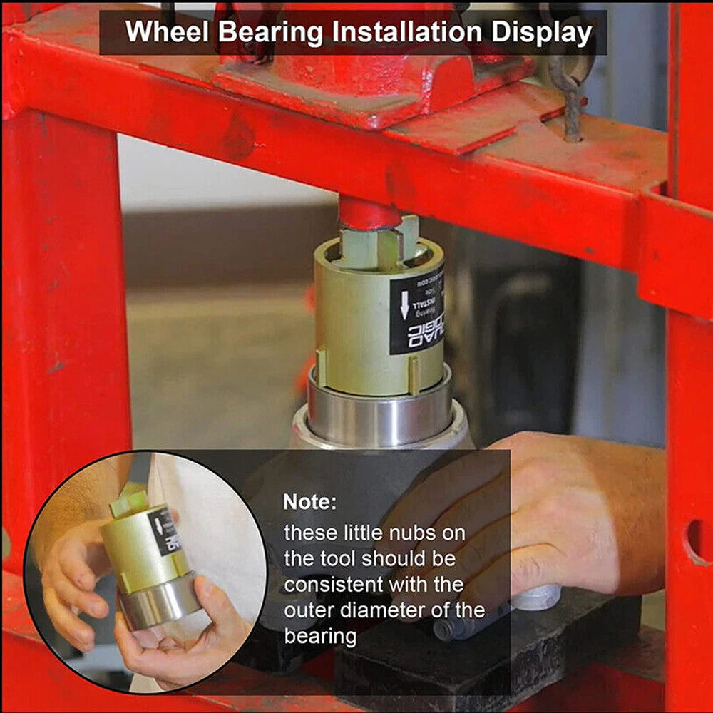 Wheel Bearing Driver Press Tool for Polaris RZR 900 1000 Turbo (2015–2023)