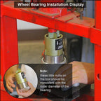 Wheel Bearing Driver Press Tool for Polaris RZR 900 1000 Turbo (2015–2023)