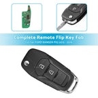 Remote Flip Key Fob for Ford Ranger PX2 (2015–2019) EB3T-15K601-BA