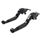 Black Extendable Brake Clutch Levers for BMW F900R F900XR F750GS F850GS (2019-2023)