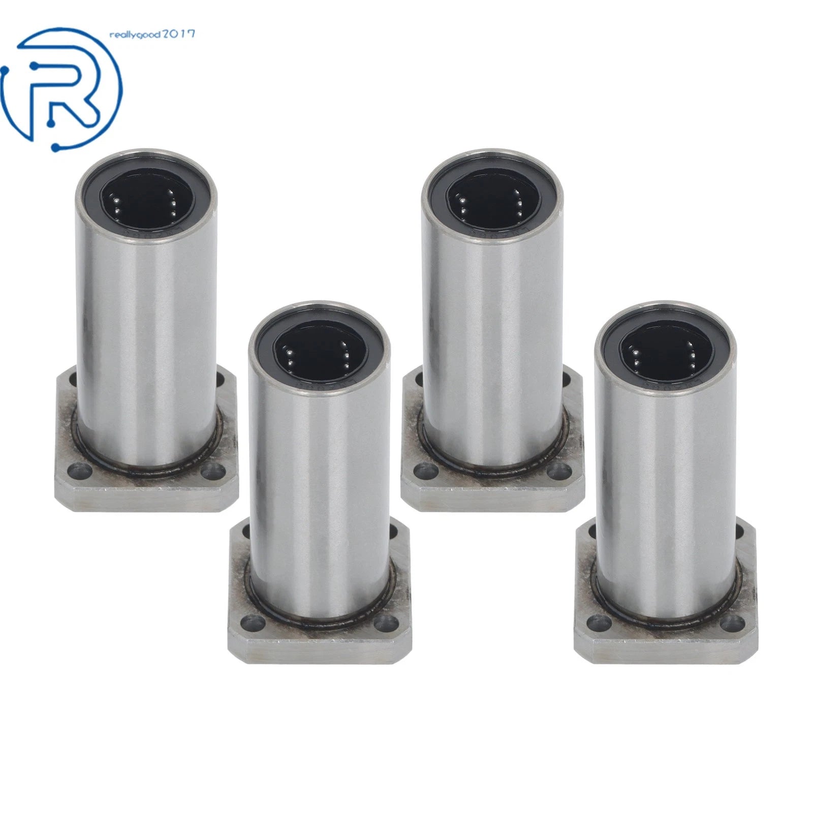 Set of 4 LMK20UU Linear Ball Bearings 20mm Bore for CNC 3D Printer