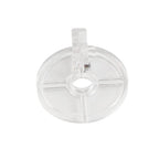3/4" Clear Free Motion Couching Echo Quilting Ruler Foot for Low Shank