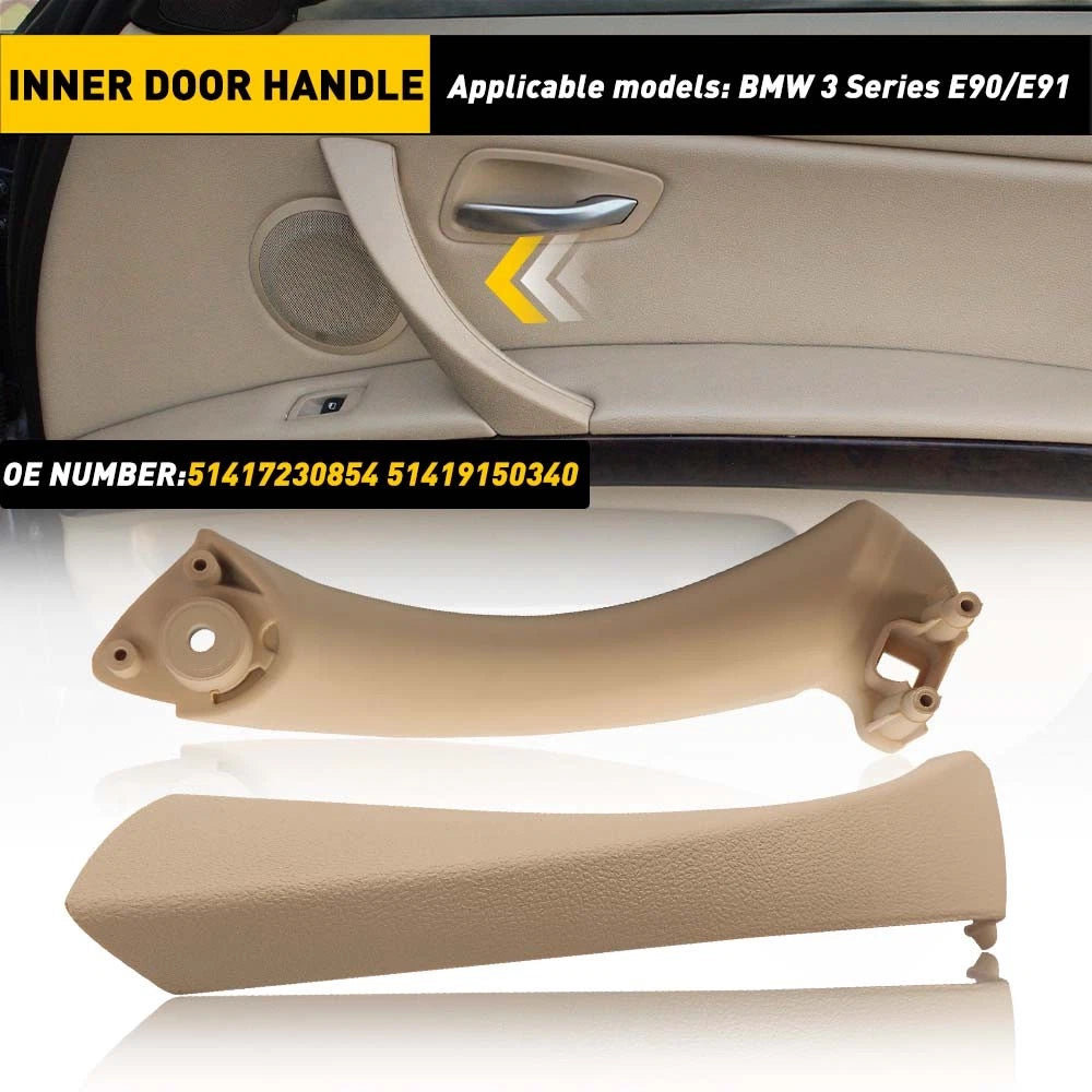 Inner Door Handle Trim Cover for BMW 328i E90 (2007–2013)