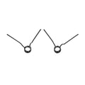 2X 25mm Torsional Spring for Coats Tire Changer (Coats 40, 70, 80)